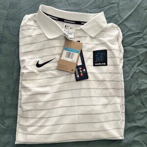 MIAMI MARLINS SHORT SLEEVE POLO